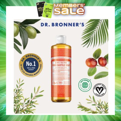 DR BRONNER'S - Tea Tree Pure Castile Liquid Soap 473ml