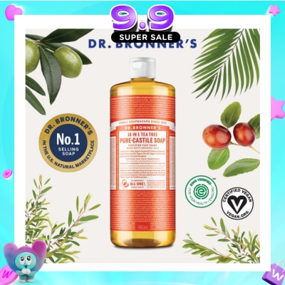 DR BRONNER'S - Tea Tree Pure Castile Liquid Soap 946ml image