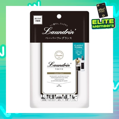 LAUNDRIN Paper Fragrance Classic Floral 1s