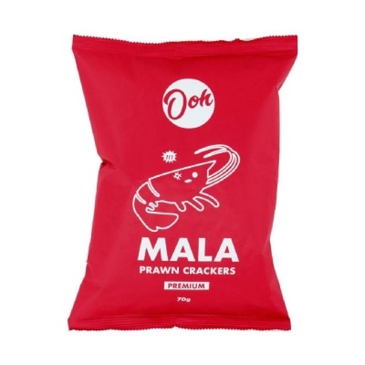 OOH MALA Sun Dried Prawn Crackers 70g