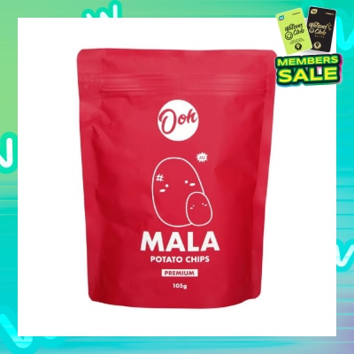 OOH MALA Spicy Hotpot Potato Chips 105g