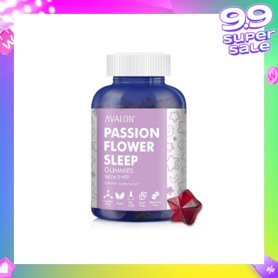 AVALON™ Passion Flower Sleep Gummies (Help Body & Brain Relax) 60s