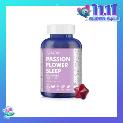 AVALON™ Passion Flower Sleep Gummies (Help Body & Brain Relax) 60s