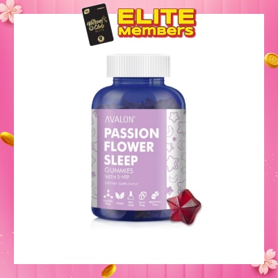 AVALON™ Passion Flower Sleep Gummies (Help Body & Brain Relax) 60s