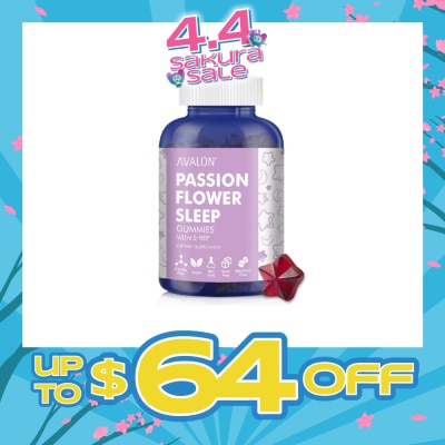 AVALON™ - Passion Flower Sleep Gummies (Help Body & Brain Relax) 60s