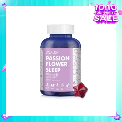 AVALON™ Passion Flower Sleep Gummies (Help Body & Brain Relax) 60s