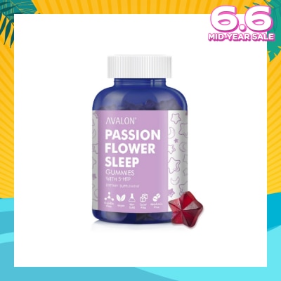 AVALON™ Passion Flower Sleep Gummies (Help Body & Brain Relax) 60s