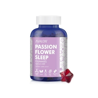 AVALON™ Passion Flower Sleep Gummies (Help Body & Brain Relax) 60s