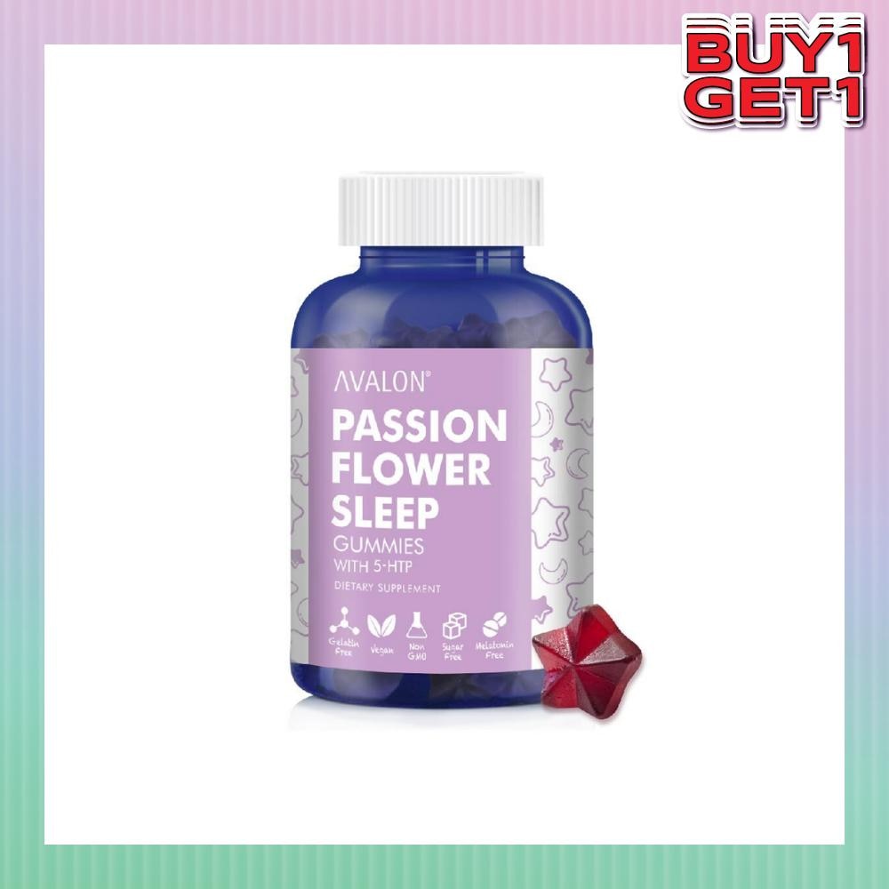 Passion Flower Sleep Gummies (Help Body & Brain Relax) 60s