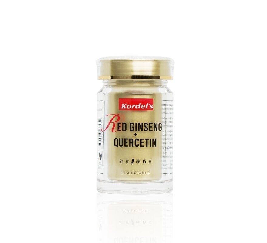 Red Ginseng + Quercetin Vegetal Capsules 60s