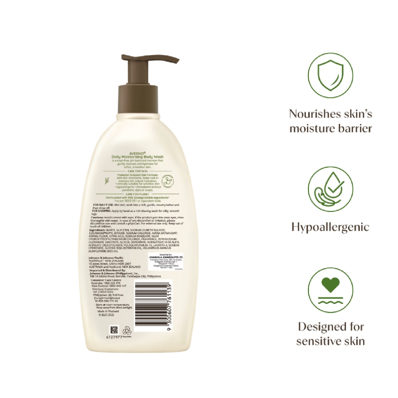 Daily Moisturising Body Wash 532ml