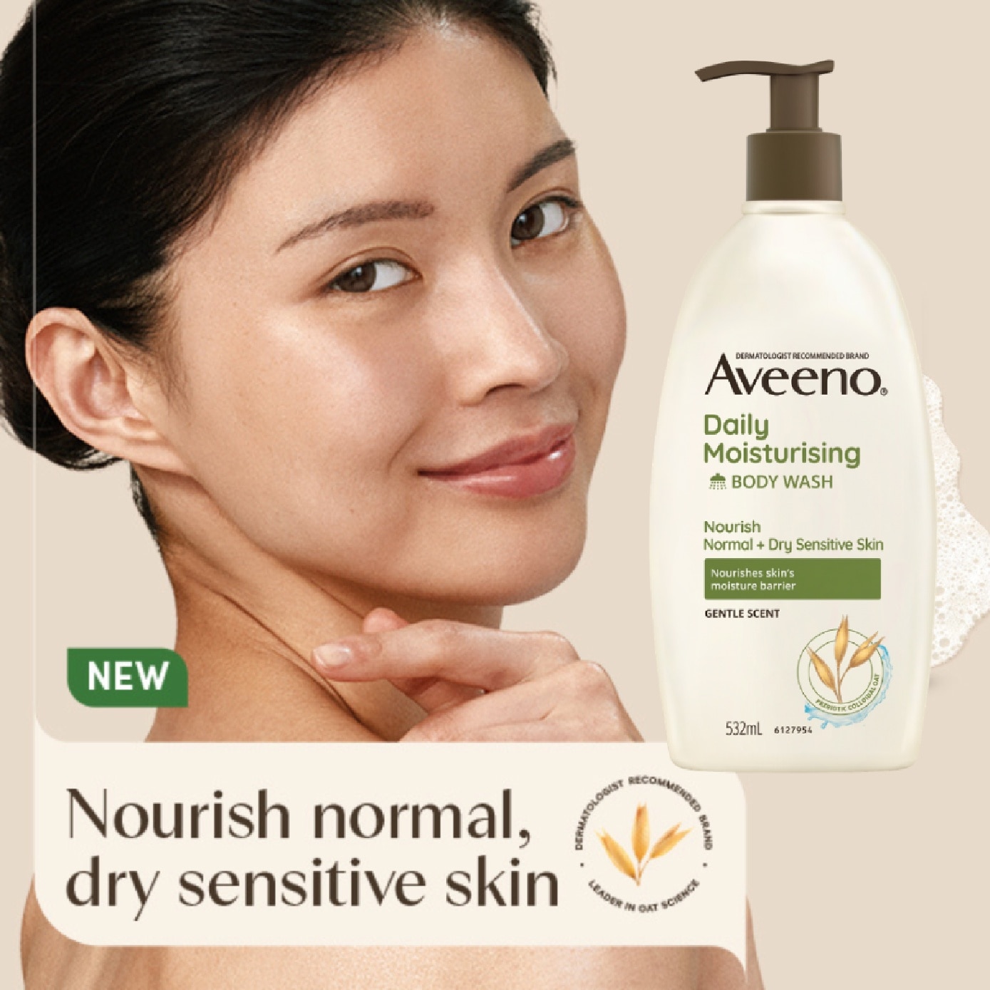 Daily Moisturising Body Wash 532ml