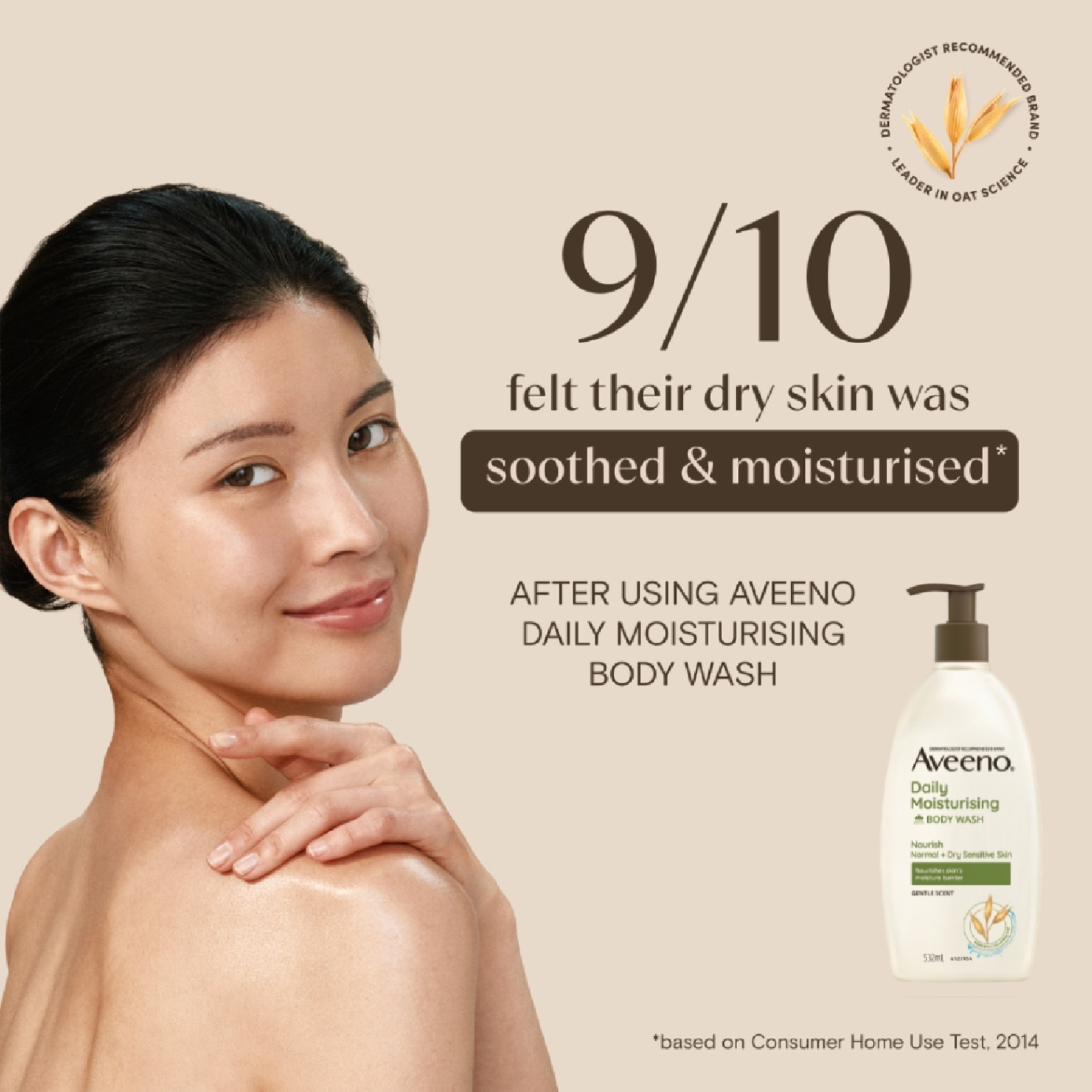 Daily Moisturising Body Wash Refill Pack 500ml