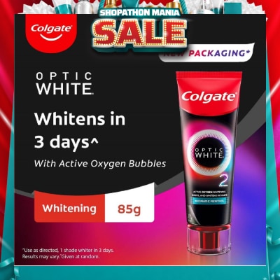 COLGATE - Optic White O2 Whitening Toothpaste Aromatic Menthol 85g