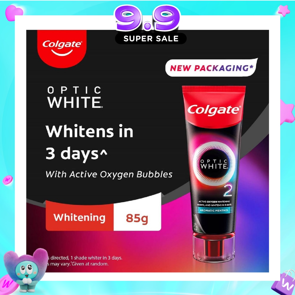 Optic White O2 Whitening Toothpaste Aromatic Menthol 85g image