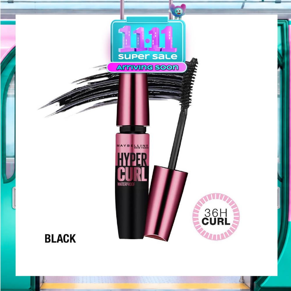 Hypercurl Waterproof Mascara Black 1s image