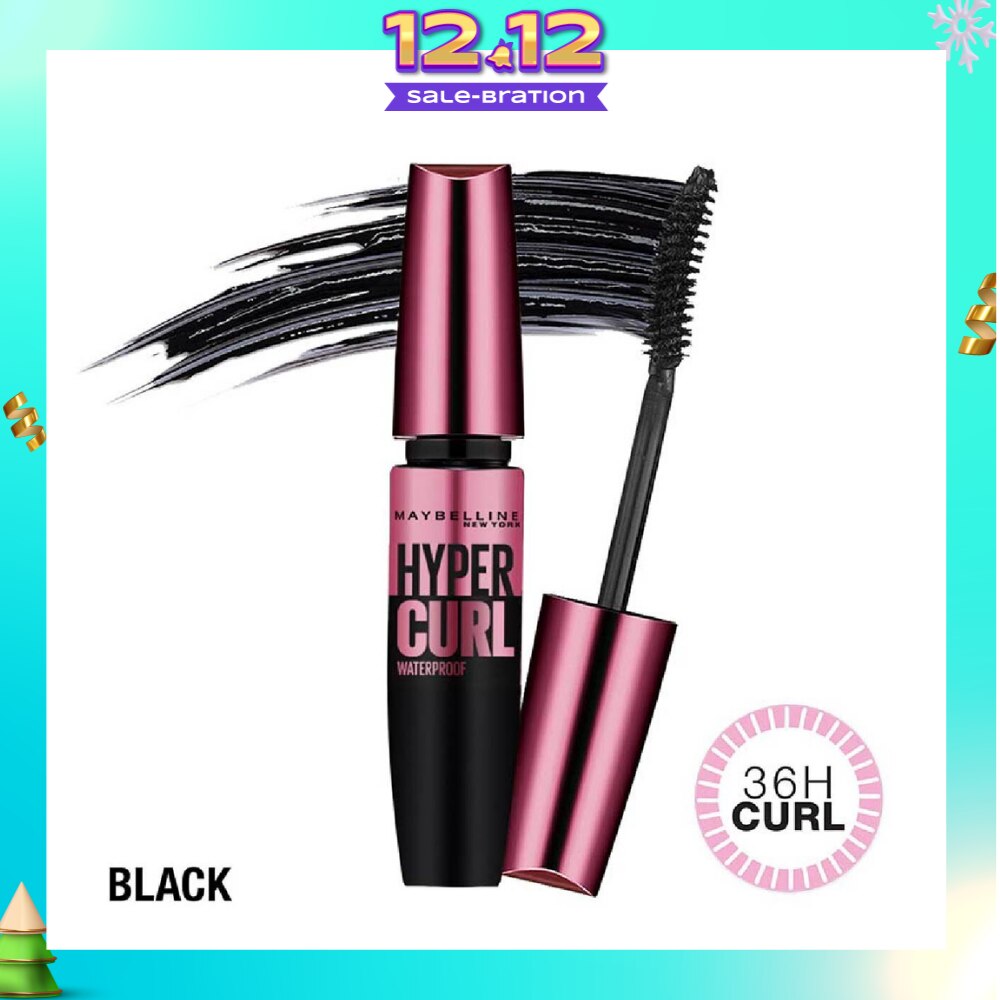 Hypercurl Waterproof Mascara Black 1s