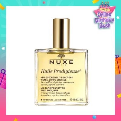 NUXE Multi-Purpose Dry Oil (For Face & Body + Reduce Stretch Marks) 100ml