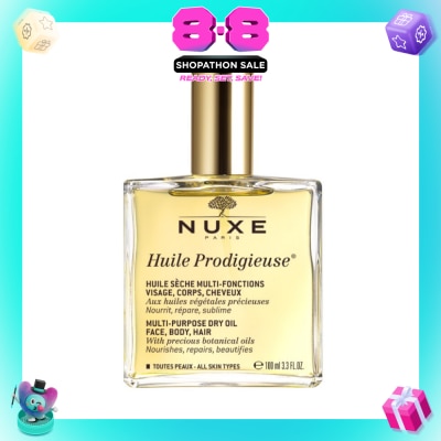 NUXE - Multi-Purpose Dry Oil&nbsp;(For Face & Body + Reduce Stretch Marks) 100ml