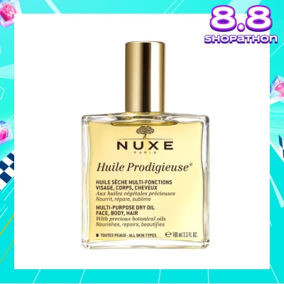 NUXE Multi-Purpose Dry Oil (For Face & Body + Reduce Stretch Marks) 100ml