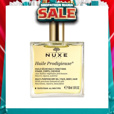 NUXE - Multi-Purpose Dry Oil&nbsp;(For Face & Body + Reduce Stretch Marks) 50ml