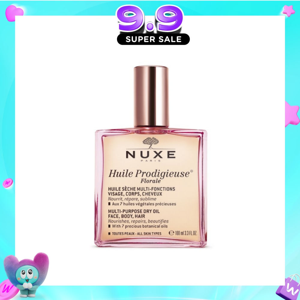 Florale Multi-Purpose Dry Oil (For Face & Hair & Body + Reduce Stretch Marks) 100ml image