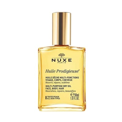 NUXE Huiles Prodigieuses Multi-purpose Dry Oil (For Face & Hair & Body + Reduce Stretch Marks) 30ml