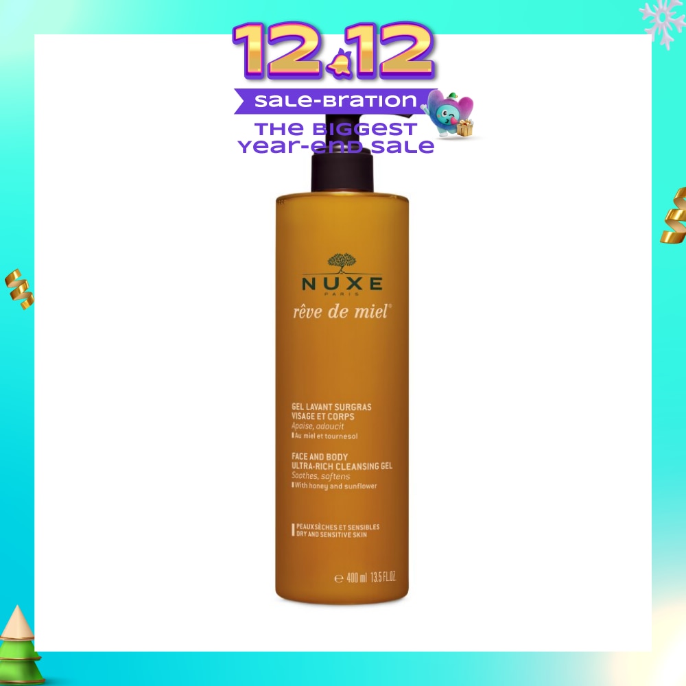 Face Cleansing And Body Ultra-rich Cleansing Gel (Suitable For Dry & Sensitive Skin) 400ml