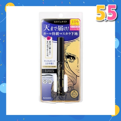 HEROINE MAKE Curl Keep Mascara Base Waterproof #01 Clear Black 6g