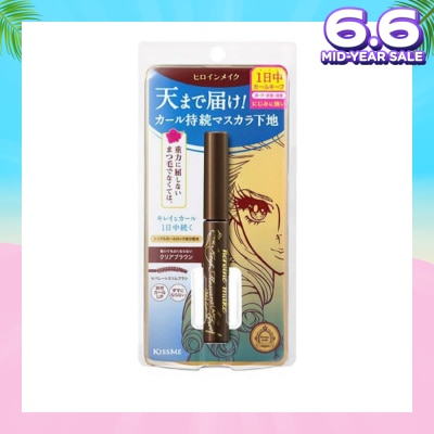 HEROINE MAKE Curl Keep Mascara Base Waterproof #02 Clear Brown 6g