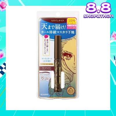 HEROINE MAKE Curl Keep Mascara Base Waterproof #02 Clear Brown 6g