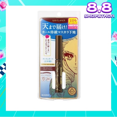 HEROINE MAKE Curl Keep Mascara Base Waterproof #02 Clear Brown 6g