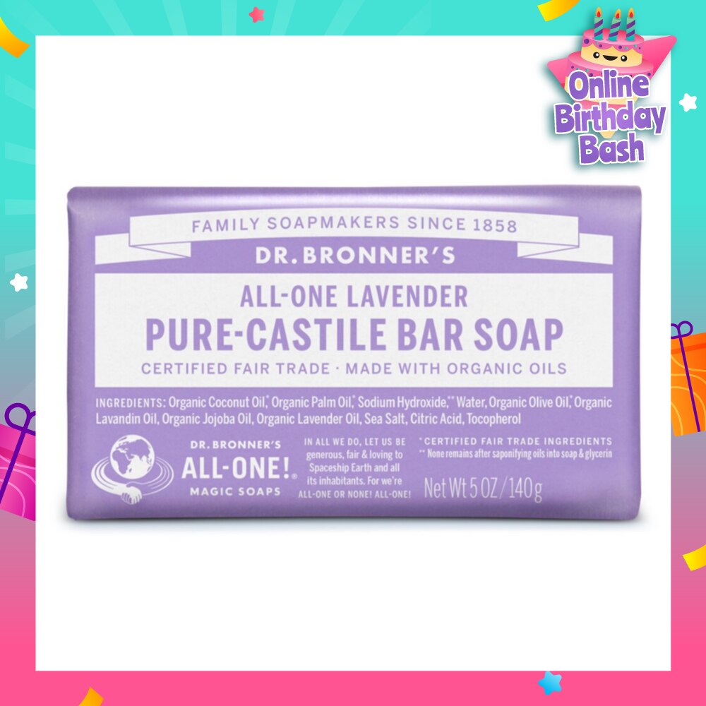 Lavender Castile Bar Soap 140 g