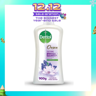 DETTOL Onzen Soothing Body Wash Lavender & White Jasmine (99.9% Germ Protection + Healthy & Glowing Skin) 900g