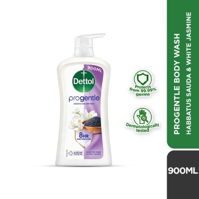 DETTOL - Onzen Soothing Body Wash Lavender & White Jasmine (99.9% Germ Protection + Healthy & Glowing Skin) 900g