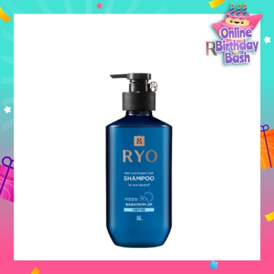 RYO Hair Loss Expert Care Shampoo For Anti Dandruff (With Ginseng Extract + Strengthen Scalp Barrier) 400ml