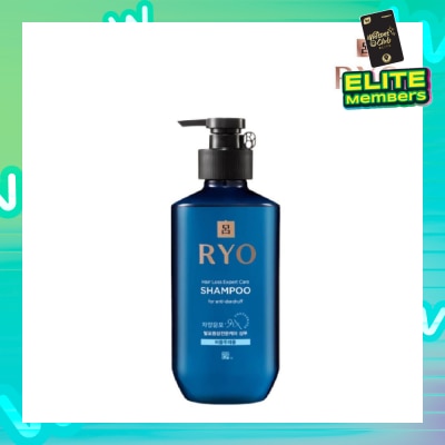 RYO Hair Loss Expert Care Shampoo For Anti Dandruff (With Ginseng Extract + Strengthen Scalp Barrier) 400ml