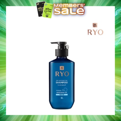RYO - Hair Loss Expert Care Shampoo For Anti Dandruff (With Ginseng Extract + Strengthen Scalp Barrier) 400ml