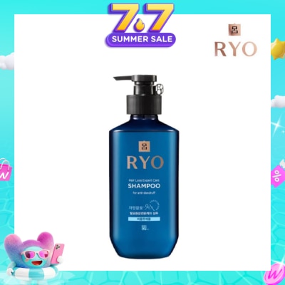 RYO - Hair Loss Expert Care Shampoo For Anti Dandruff (With Ginseng Extract + Strengthen Scalp Barrier) 400ml