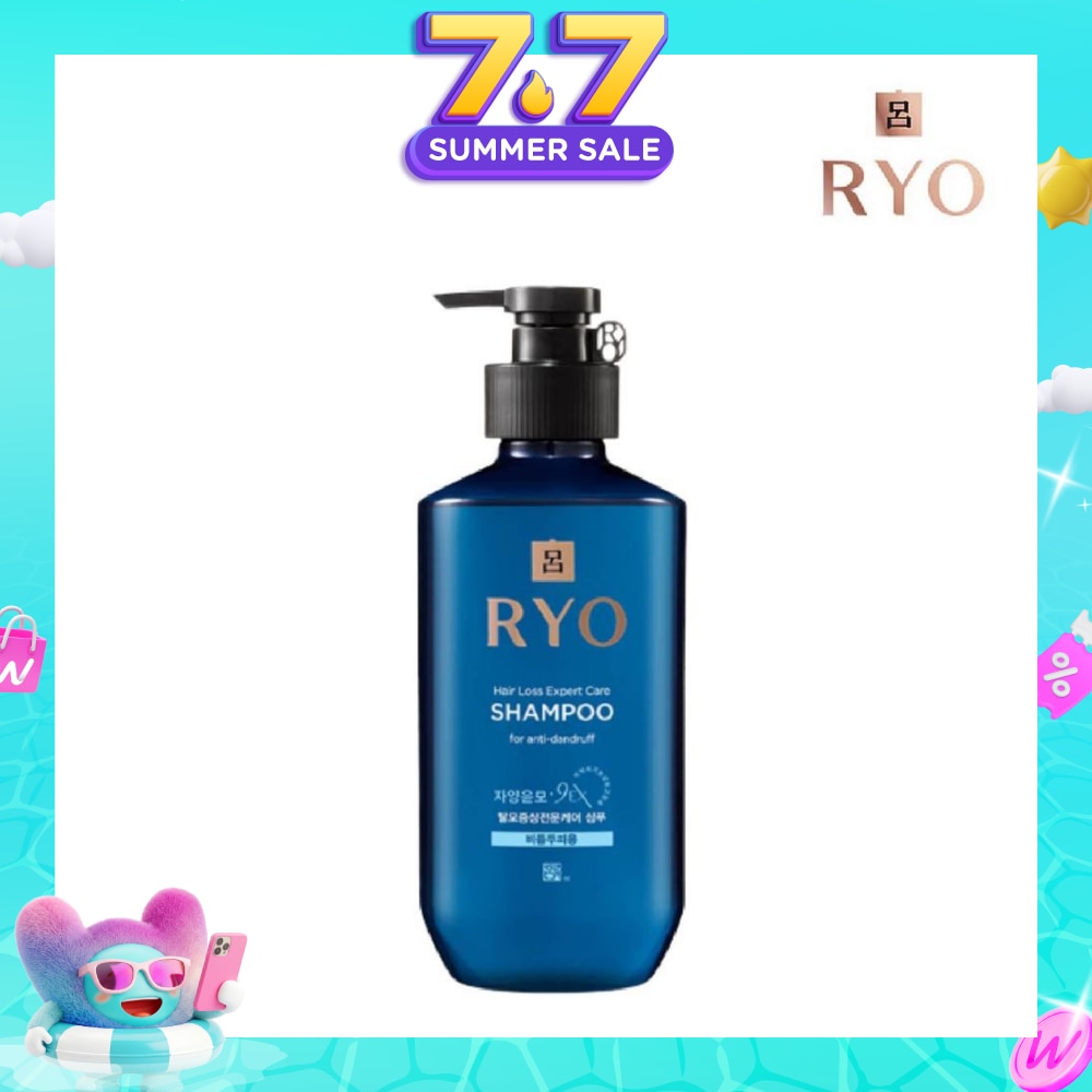Hair Loss Expert Care Shampoo For Anti Dandruff (With Ginseng Extract + Strengthen Scalp Barrier) 400ml