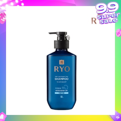 RYO Hair Loss Expert Care Shampoo For Anti Dandruff (With Ginseng Extract + Strengthen Scalp Barrier) 400ml