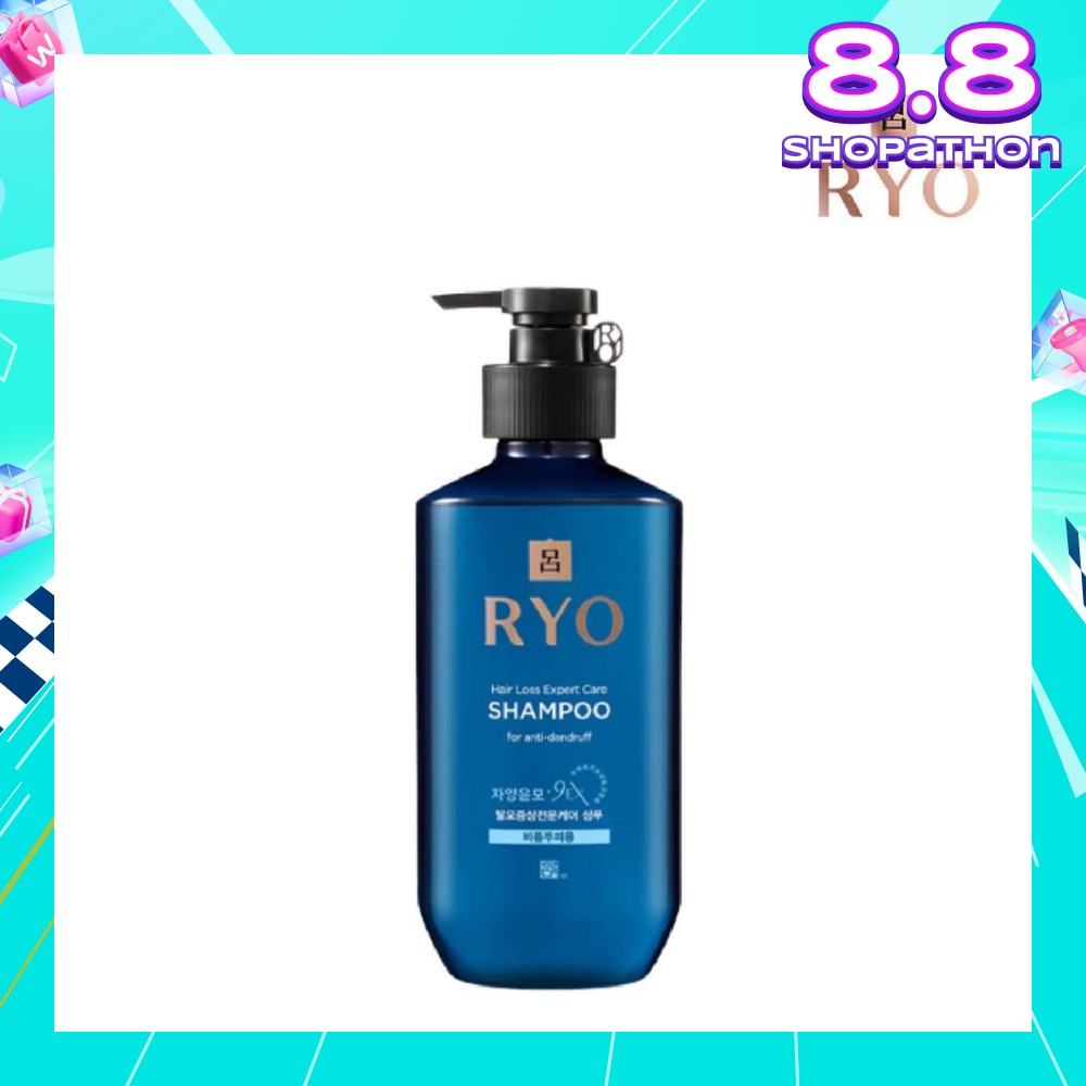 Hair Loss Expert Care Shampoo For Anti Dandruff (With Ginseng Extract + Strengthen Scalp Barrier) 400ml