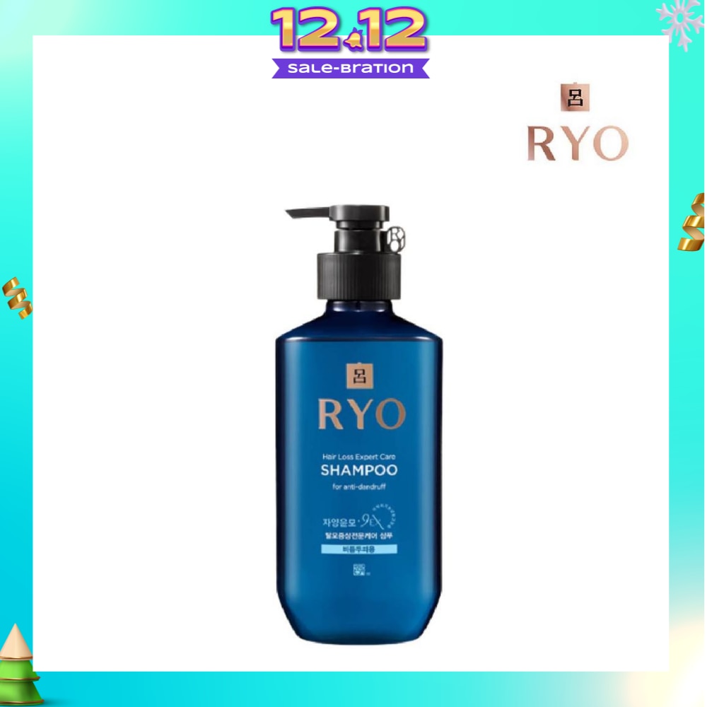 Hair Loss Expert Care Shampoo For Anti Dandruff (With Ginseng Extract + Strengthen Scalp Barrier) 400ml