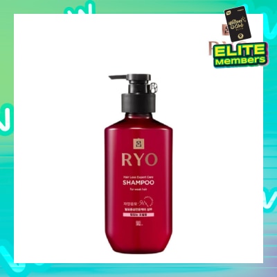 RYO Hair Loss Expert Care Shampoo For Weak Hair (With Ginseng Extract + Strengthen Weakened Hair from Roots) 400ml