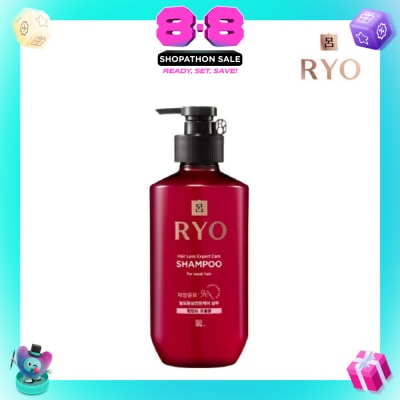RYO - Hair Loss Expert Care Shampoo For Weak Hair (With Ginseng Extract + Strengthen Weakened Hair from Roots) 400ml