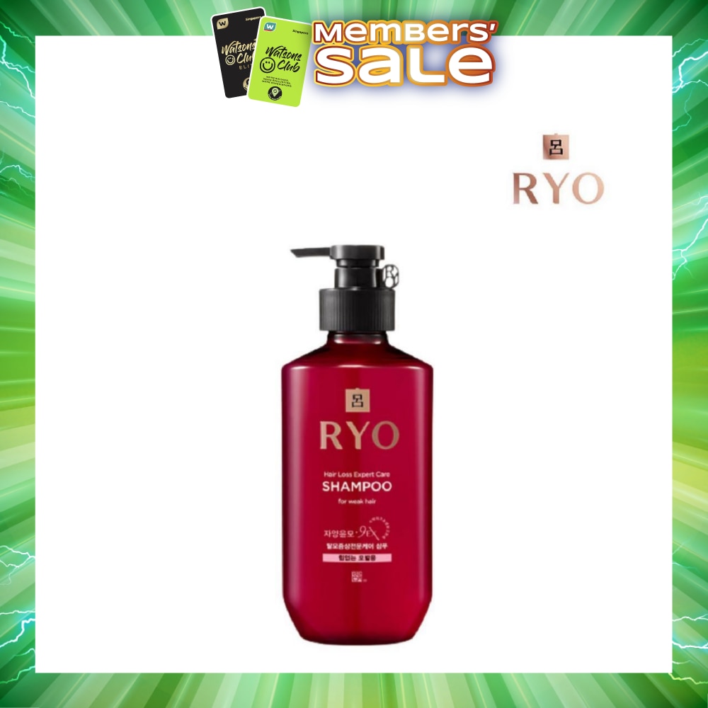 Hair Loss Expert Care Shampoo For Weak Hair (With Ginseng Extract + Strengthen Weakened Hair from Roots) 400ml