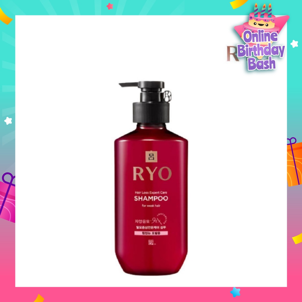 Hair Loss Expert Care Shampoo For Weak Hair (With Ginseng Extract + Strengthen Weakened Hair from Roots) 400ml