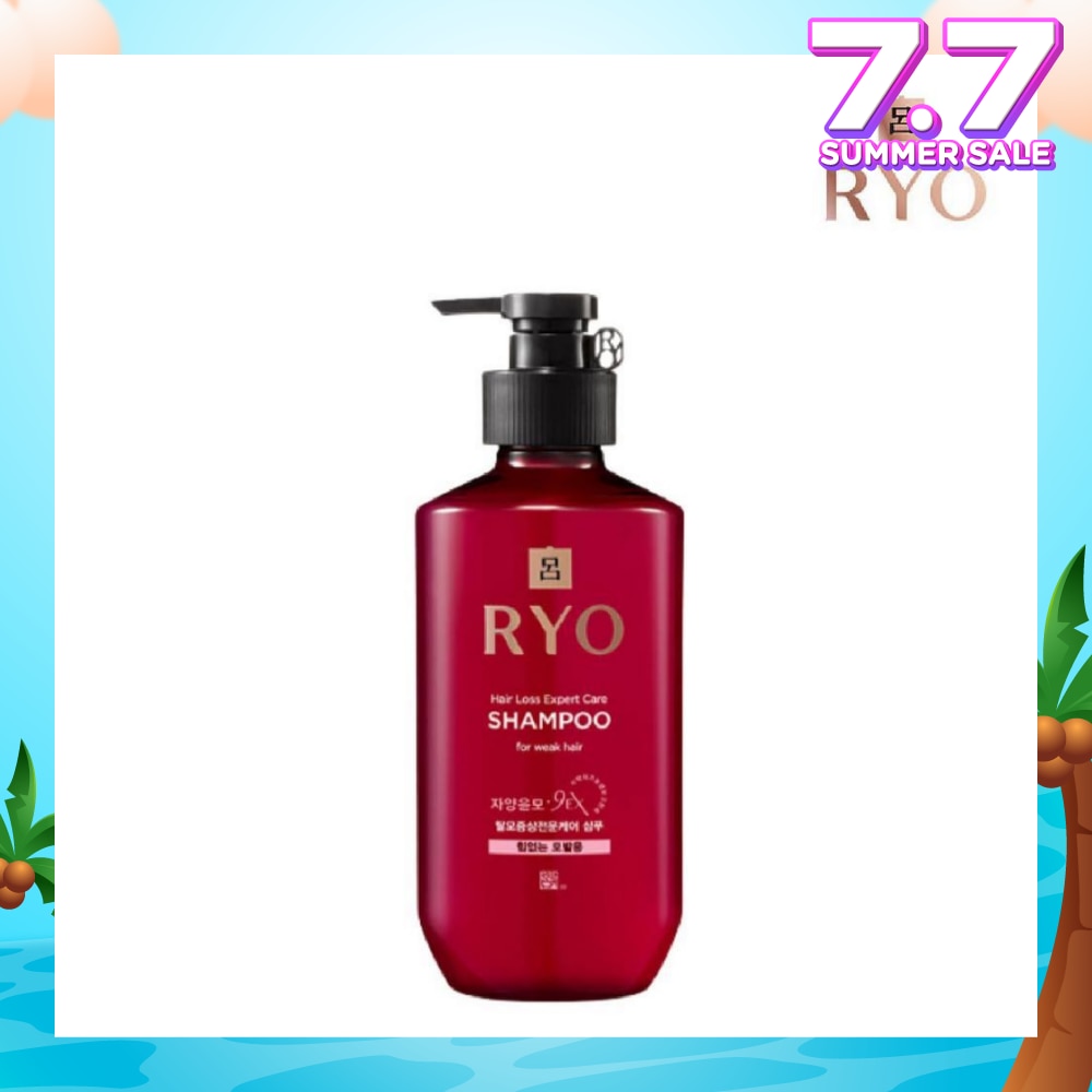 Hair Loss Expert Care Shampoo For Weak Hair (With Ginseng Extract + Strengthen Weakened Hair from Roots) 400ml