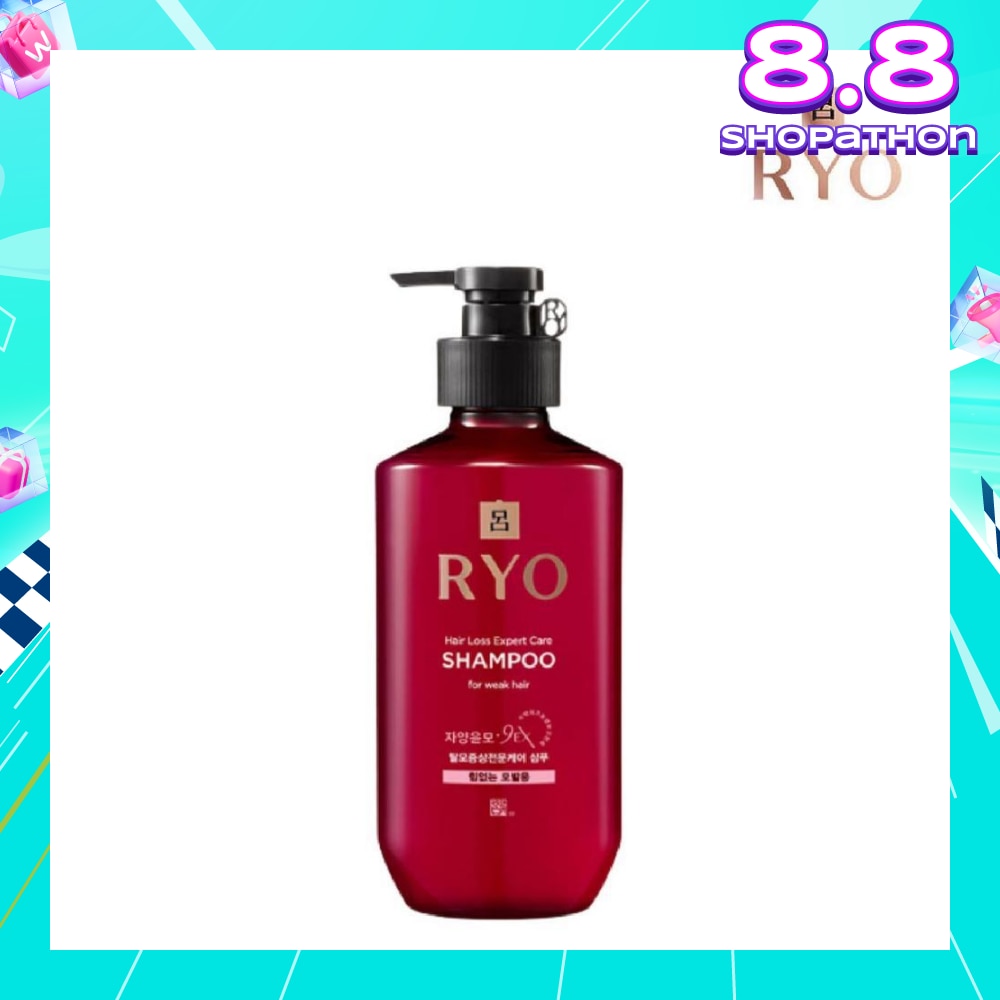 Hair Loss Expert Care Shampoo For Weak Hair (With Ginseng Extract + Strengthen Weakened Hair from Roots) 400ml