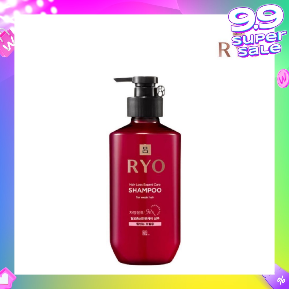 Hair Loss Expert Care Shampoo For Weak Hair (With Ginseng Extract + Strengthen Weakened Hair from Roots) 400ml